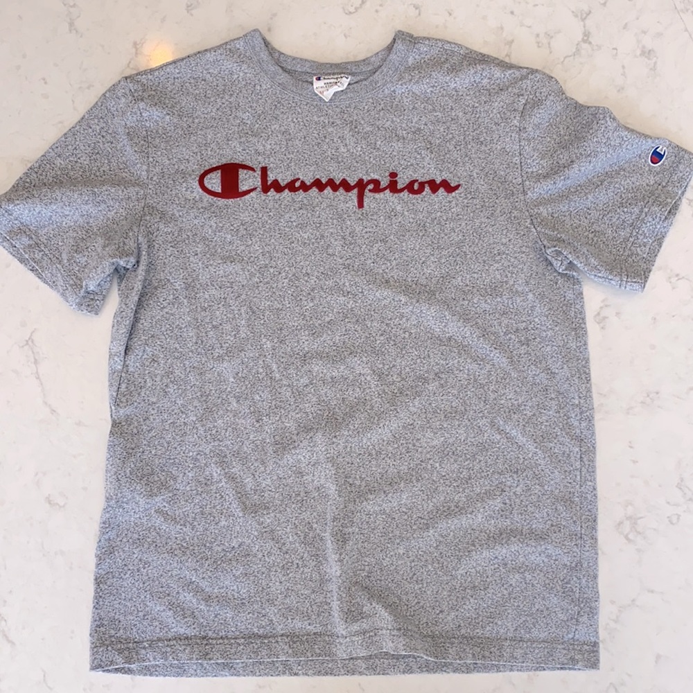 Champion Mens Heritage Mock Twist Tee Size Large